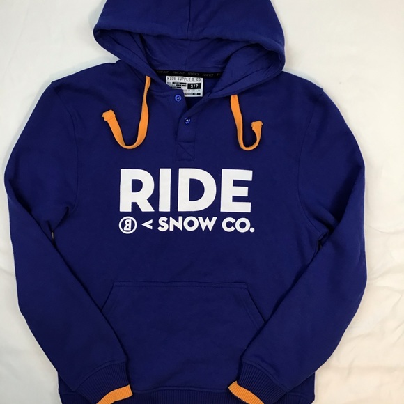 ride snowboard hoodie